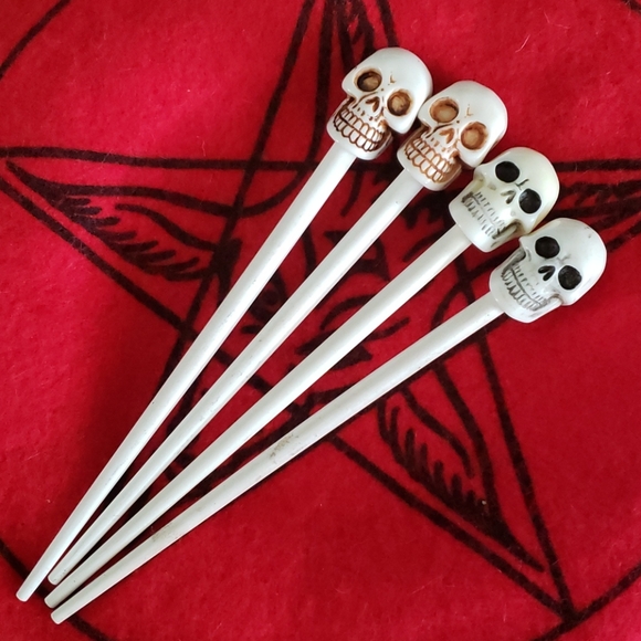 Kreepsville 666 Other - Off White Skull Chopsticks